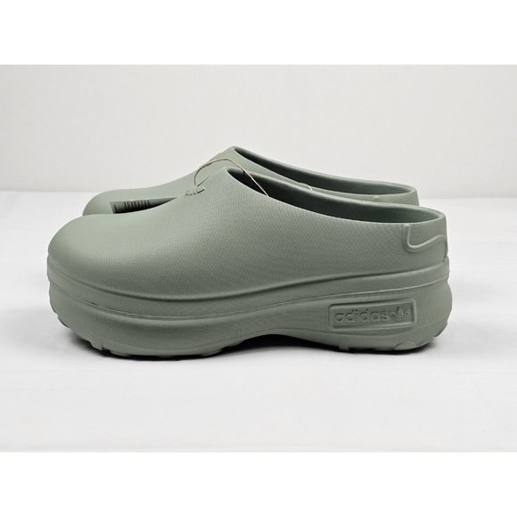 Adidas Adifom Stan Smith Mule "Silver Green" Women’s Size 10  iE7053. NEW - Picture 1 of 6